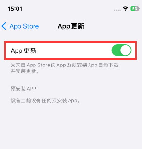 皋兰苹果15维修中心如何让iPhone15APP自动更新